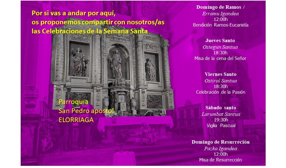 imagen En la Semana santa